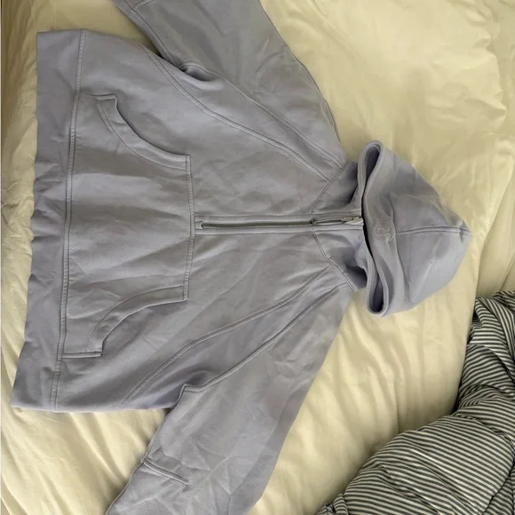 Lululemon OS Scuba Half Zip Light Blue XL/XXL - Picture 3 of 7